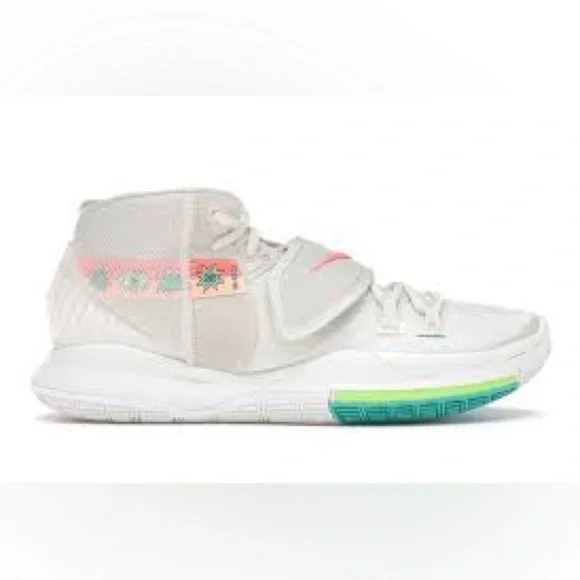 Nike Kyrie 6 N7 Cream Flash Mens Size 10.5 Sneakers